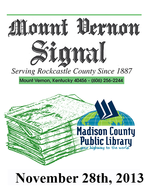 Title details for Mount Vernon Signal 11/28/2013 by Perlina M. Anderkin - Available